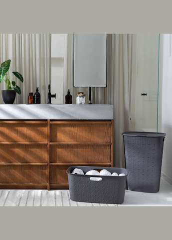 Корзина для белья пластиковая Softex 56 л (00571) Бежевая Curver (334004433)