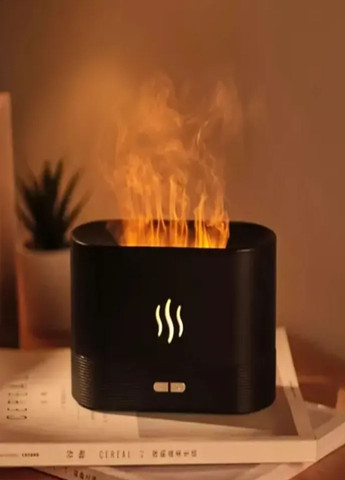 Универсальный увлажнитель воздуха портативный аромадифузор электрический с эффектом пламени Черный VTech (316089955)