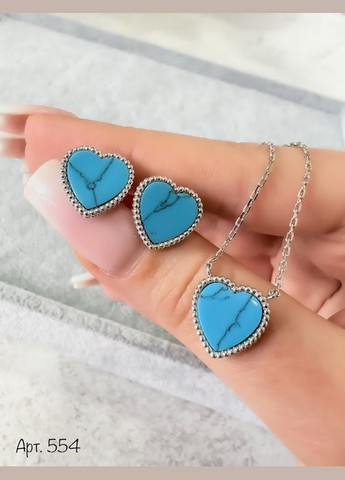 Срібні сережки з кубічним церконом Веселка No Brand (354721335)