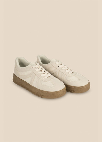 Бежеві кеди жіночі wbs0456-5 shop (2000991052673) LAWA