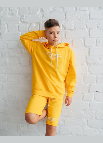 Желтый летний комплект для мальчика (подростковый) hc (h001-6280-057-33) No Brand