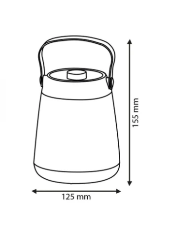 Ліхтар Horoz акумуляторний LED 15W IP20 Veron (361149751)