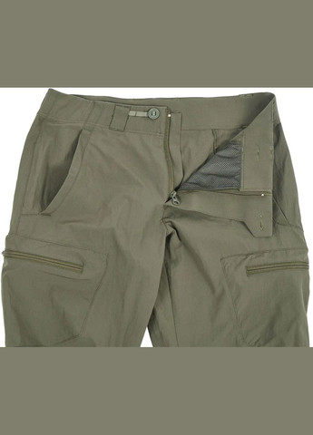 Зеленые демисезонные брюки No Brand