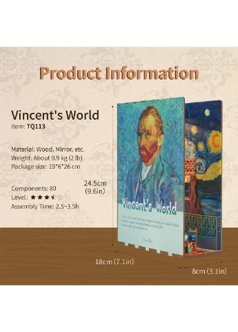 Бук Нук Tonecheer Vincent`s World TQ113 No Brand (385272679)