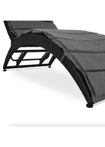Садовый шезлонг Ciampino черно/графитовый Di Volio (361952367)