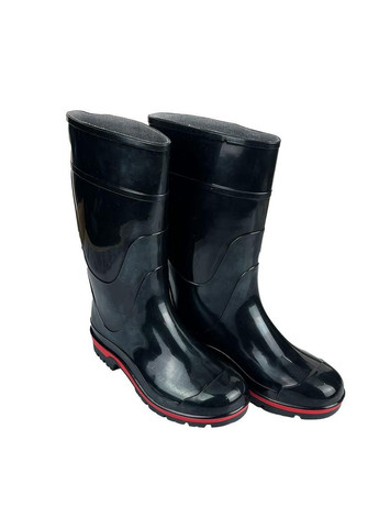 Жіночі гумові чоботи чорні 4040-10 No Brand (277923374)