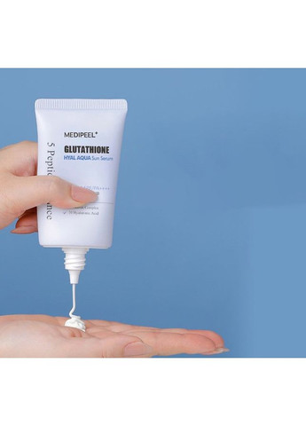 Medi-Peel Сонцезахисна емульсія з глутатіоном Glutathione Hyal Aqua Sun Serum SPF50+ PA++++ 50 ml — Крем, Південна Корея (358499800)