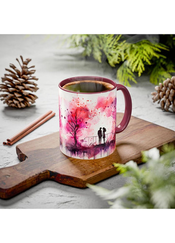 Керамічна чашка з дизайном "Пара закоханих"-5 No Brand (368671303)