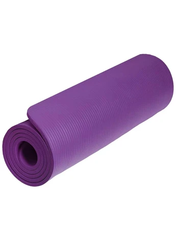 Килимок для йоги та фітнесу PS-4017 NBR Fitness Yoga Mat Plus Purple (180х61х1) Power System (345715238)