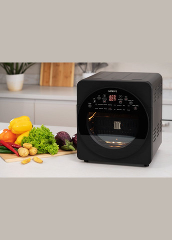 Мультипіч, 1700Вт, об'єм-14.5л, сенсорне керування, 50-220°C, нержав.сталь/пластик, сіро Ardesto (344558089)