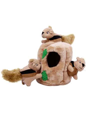 Інтерактивна іграшка Hide A Squirrel для собак 17 x 18 см Outward Hound (363453027)
