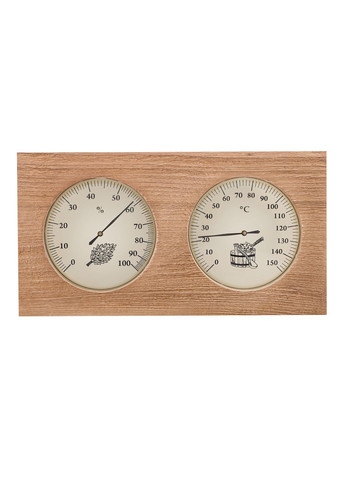 Термогигрометр для сауны ТГС исп. 7 основание - дерево (0…+150 °С, 0-100%) СТЕКЛОПРИБОР (286772115)