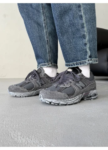 Комбіновані Осінні кросівки чоловічі new balance 2002r protection pack phantom нью беланс 2002r No Brand