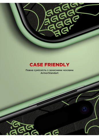 Защитное стекло Corning Black Icon для Apple iPhone 17/16 Pro (ARM79554) ArmorStandart (371915048)