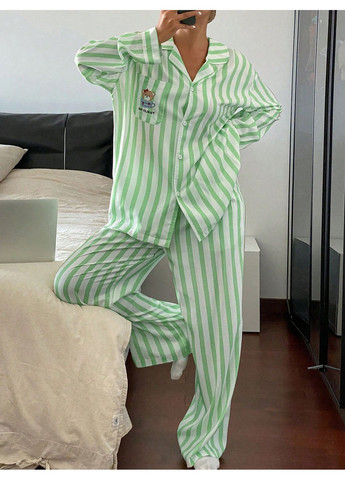 Белая всесезон пижама SHEIN