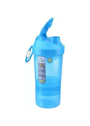 Шейкер спортивный Original2GO 600ml Neon Blue (A-012491) SmartShake (308460382)