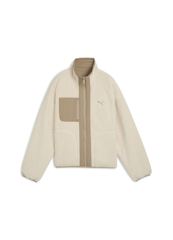 Біла демісезонна куртка reversible hybrid sherpa jacket women Puma