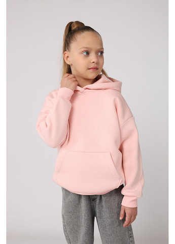 Худі для дівчинки колір світло-рожевий ЦБ-00284536 Yuki (366265379)