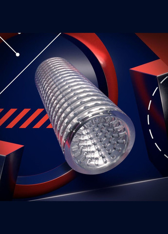 Кишеньковий мастурбатор "Strokez Masturbator Clear" Blush (314706954)