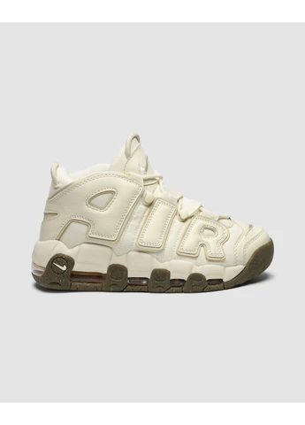 Бежевые летние кроссовки nike air more uptempo 96 beige/brown найк аир мор уптемпо No Brand