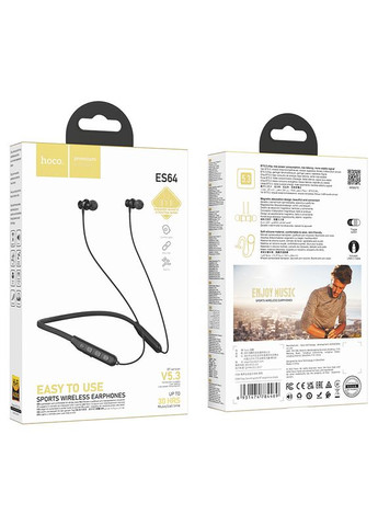 Бездротові навушники sports BT earphones (6931474784469) Hoco ES64 Easy Sound (354830734)