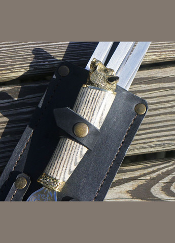 Набір шампурів ручної роботи для шашликів і барбекю бронза плоский шампур (НШ008ЯОБ) Гранд Презент (297464055)