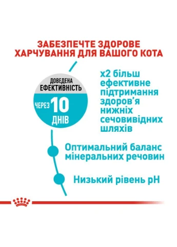 Сухой корм для кошек Urinary Care для поддержания здоровья мочевыводящих путей 400 г Royal Canin (376515536)