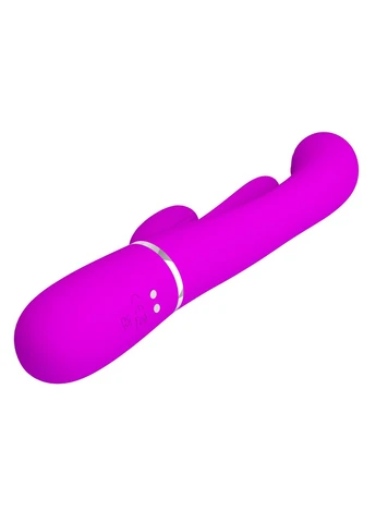 Вібратор із стимулятором клітора Shonia Purple 3 in 1, BW-500041 Pretty Love (383110963)