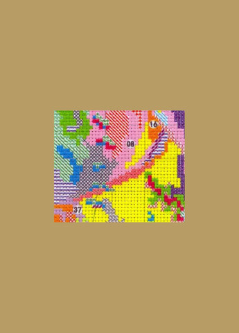 Набор для вышивания по нанесённой на канву схеме "Listen to the quiet ".AIDA 14CT printed, 33*40 см Joy Sunday (313612991)