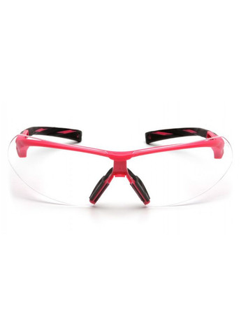 Окуляри захисні відкриті Onix Pink (clear) прозорі в рожевій оправі Pyramex (362355942)