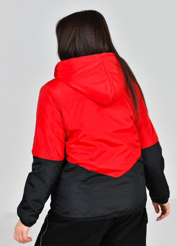 Красная демисезонная стильная демисезонная куртка No Brand
