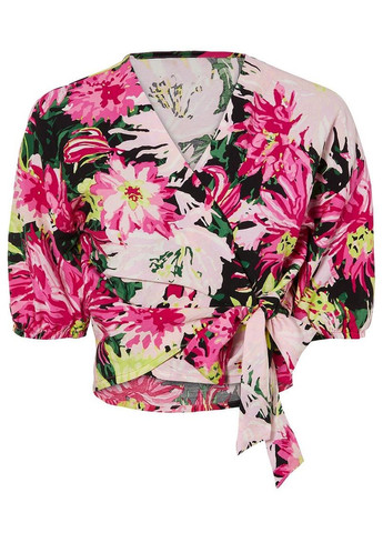 Комбинированная блузка на запах Esmara