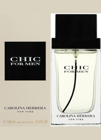 Chic For Men 100 мл Туалетна вода Carolina Herrera (315341441)