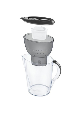 Фільтр-глечик Marella MXpro Graphite + 3 картриджі (1052796) Brita (324021852)