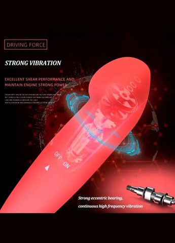 Вібратор масажер дельфін для стимуляції точки G рожевий No Brand (313241091)