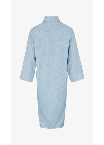 Голубое повседневный платье однотонное женское 2434 shop (2000999368066) On me однотонное