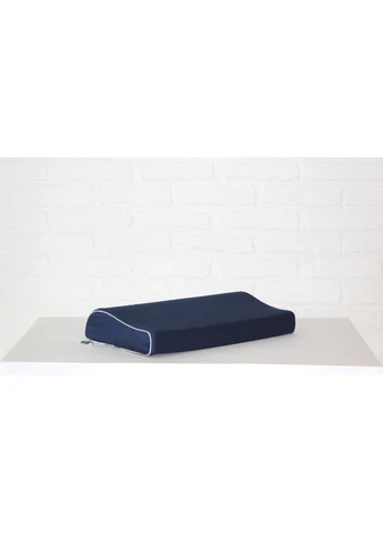 Подушка ортопедическая 6118 Delicate satin Ocean Kiddy Boy 50х29х5/8 (2200003262728) Mirson ортопедична 6118 Delicate satin Ocean Kiddy Boy 50 (379320335)