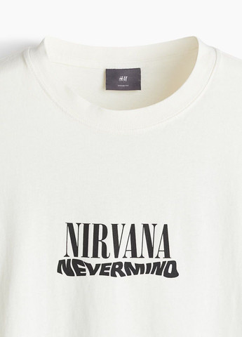 Белая футболка H&M