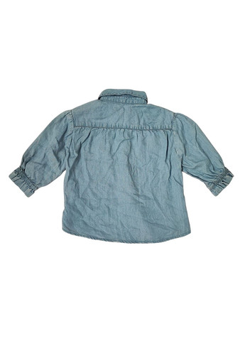 Дитяча джинсова сорочка для дівчинки 92 см Блакитний (250313032) Only (324622987)