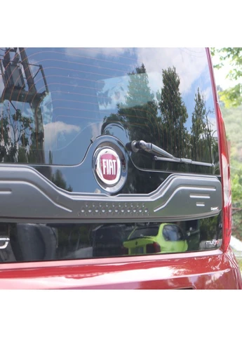 Накладка на кришку багажника ( ) для Fiat Doblo II 2010-2022 рр ABS (390303359)