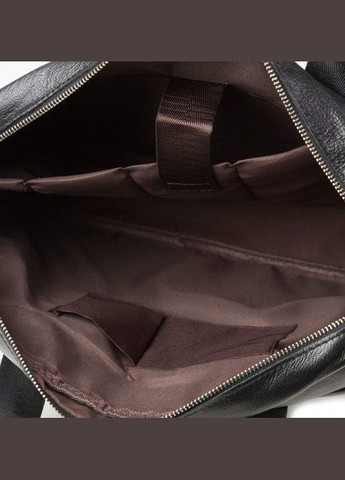 Сумка мужская через плечо кожаная 14628 Черный Vintage (302008155)