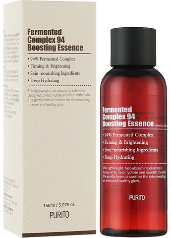 Ферментированная эссенция с ниацинамидом 3% Fermented Complex 94 Boosting Essence 150ml (825433-1195) PURITO (368660818)