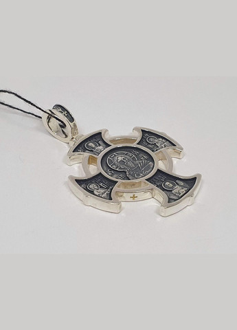 Срібний хрест Лики Святих. 3589-Ч Харківська ювелірна фабрика (299153356)