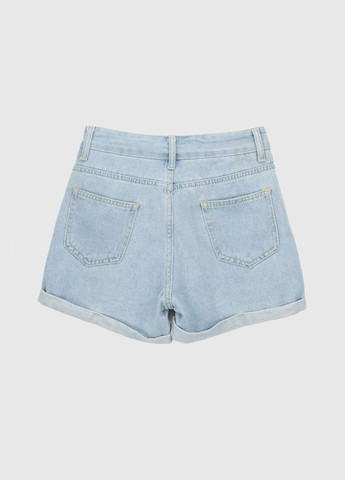 Шорты однотонные женские 608 Светло-голубой (2000990641144S) shop (2000990641144) No Brand (296984153)