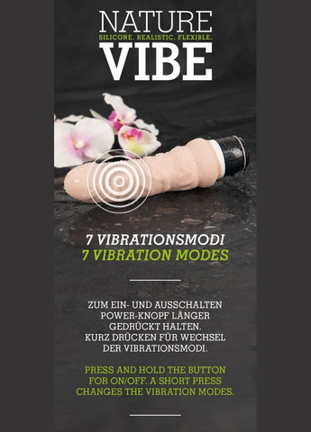 Реалистичный вибратор – Nature Vibe Orion (335399456)