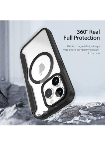 Чохол-книжка Dux Ducis Skin X Pro with MagSafe для iPhone 15 Pro Black No Brand (391203564)