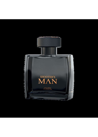 Чоловіча парфумована вода Shooters Black 75 мл Farmasi (294946670)