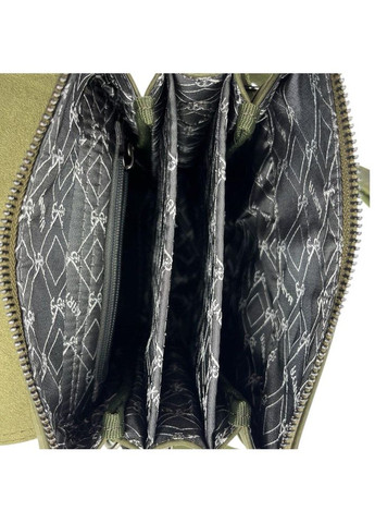 Сумка барсетка мужская из натуральной кожи нубук оливковая (Д/Ш/В) 20/8/24(см) Karya (365815618)