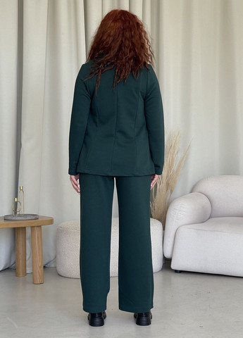 Женский трикотажный костюм с пиджаком и широкими штанами Merlini Манарола (301577701)
