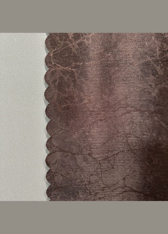 Комплект готових пошитих жакардових штор 2шт розмір 1.5*2.7м коричневого кольору. Набір штор в спальню, вітальню. No Brand (326026982)